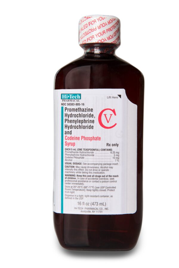 Buy Hi Tech Promethazine Codeine Cough Syrup 16oz